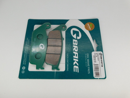 Колодки тормозные GM-01071S G-brake 9 мм (MCB598, FDB664)