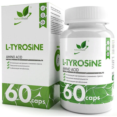 Natural Supp L-Tyrosine 500 мг. (60 капс.) [M]