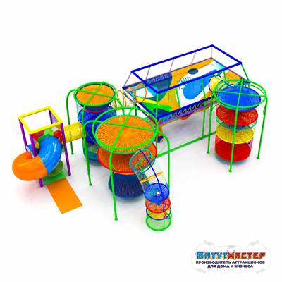 Канатный лабиринт «Город Вверх» 12×8×3,5 м