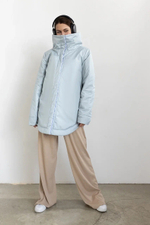 Двусторонняя куртка рубашечного кроя в оттенке фиалки