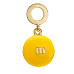 Шарм конфета M&M, gold