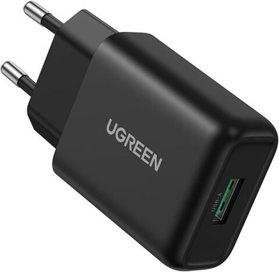Зарядное устройство на 1xUSB, 18W, QC3.0, UGREEN 70273