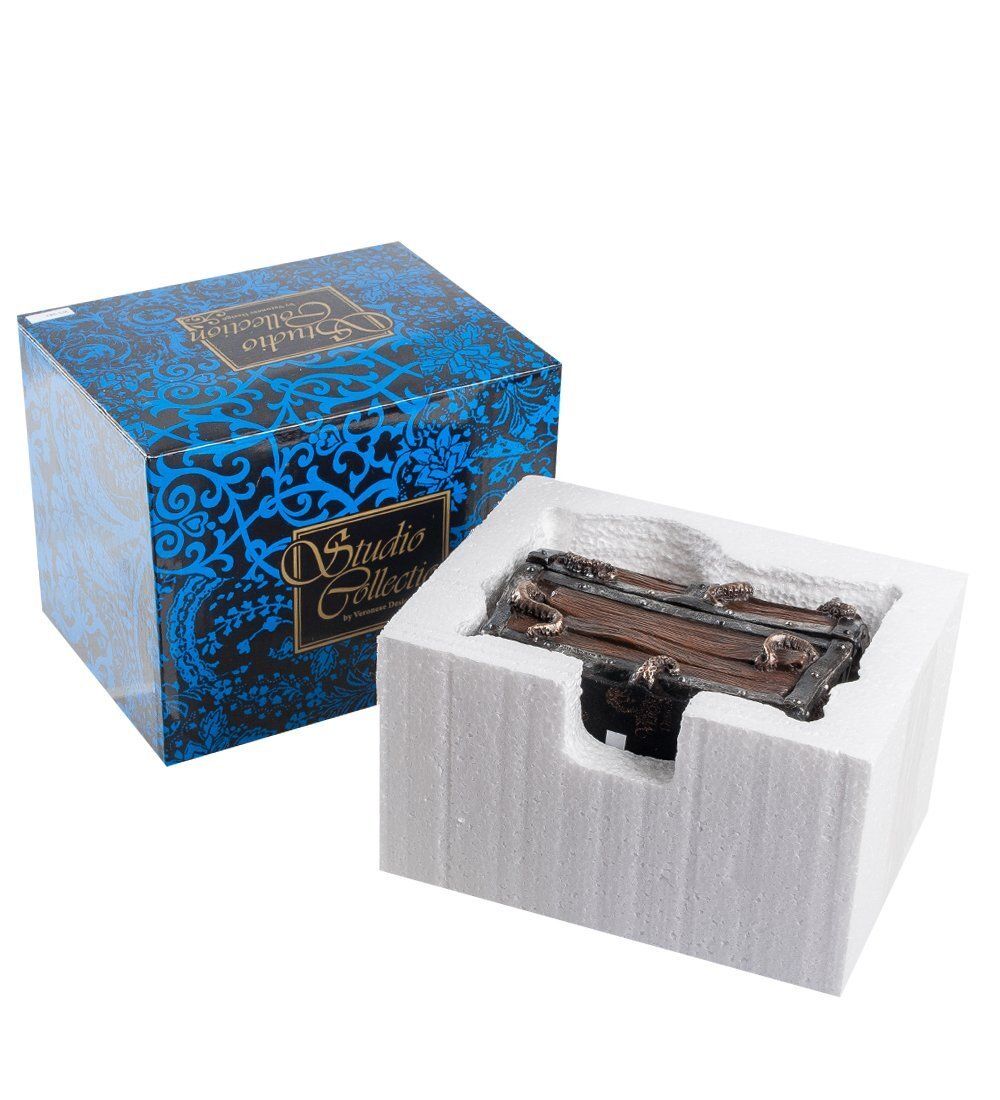 Veronese WS-283 Шкатулка в стиле Стимпанк «Осьминог и сундук»