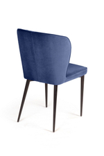 Стул Next, бархат синий 29