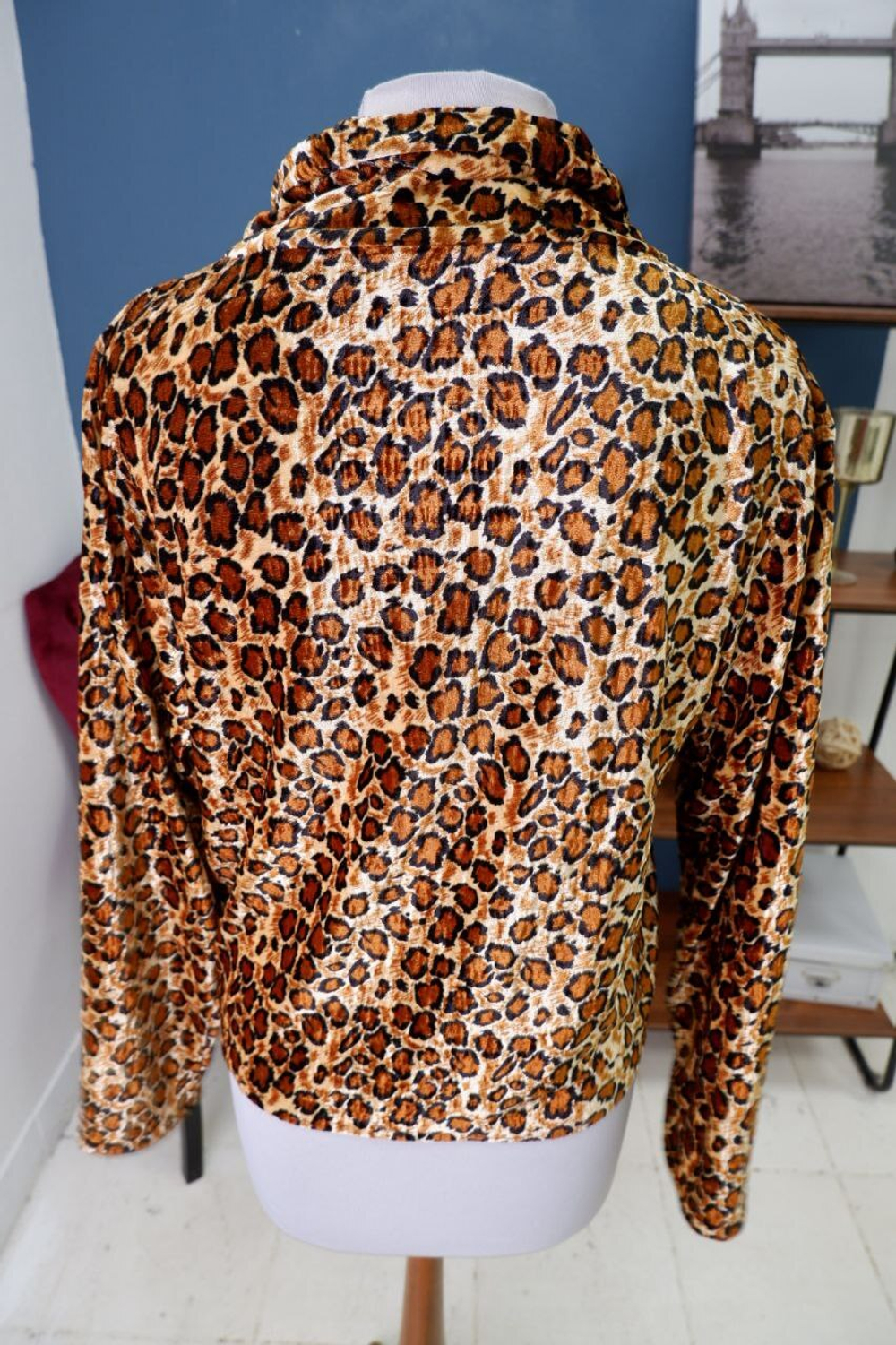 Кофта леопардовая 50 размер