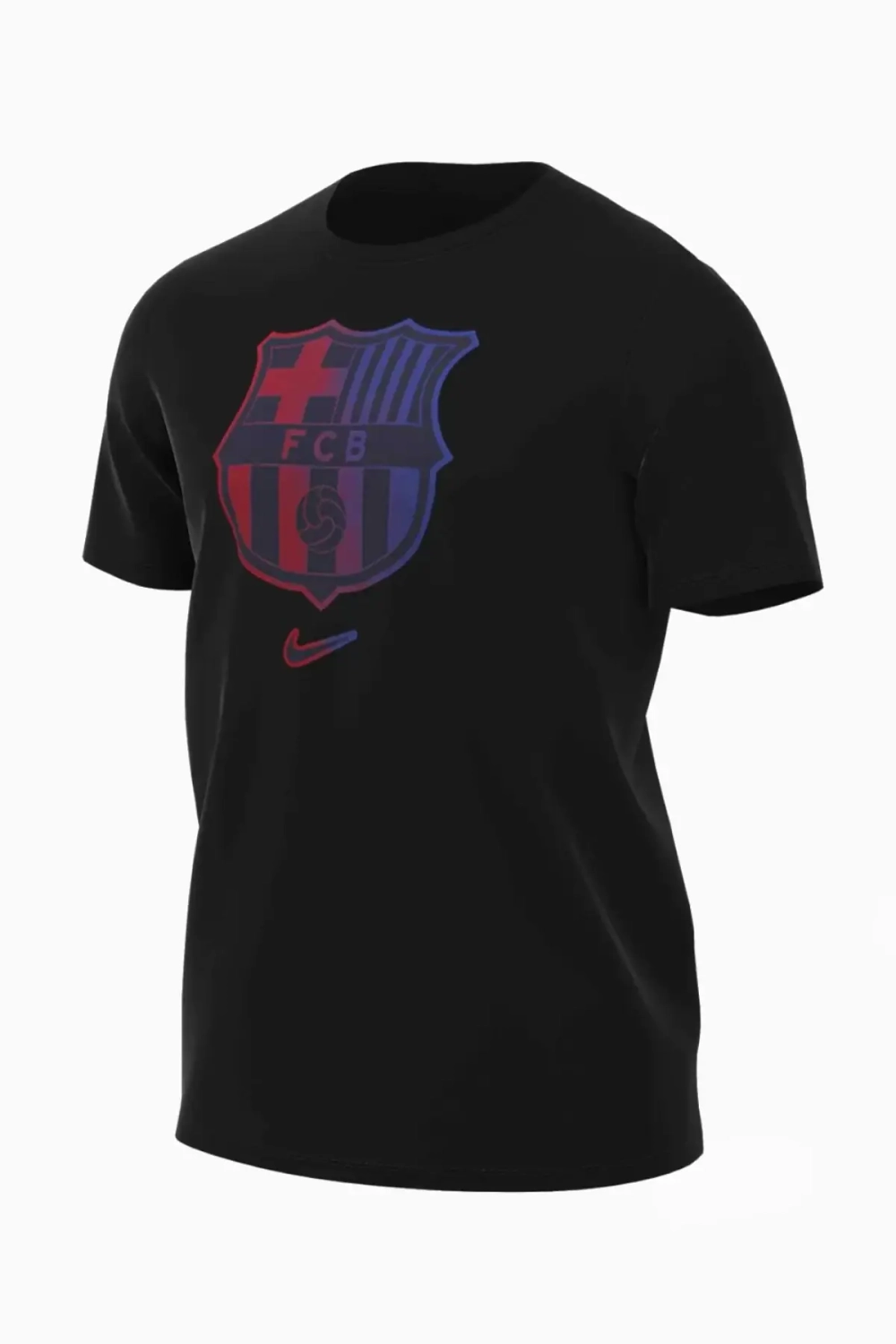 Футболка Nike FC Barcelona 24/25 Crest - черный