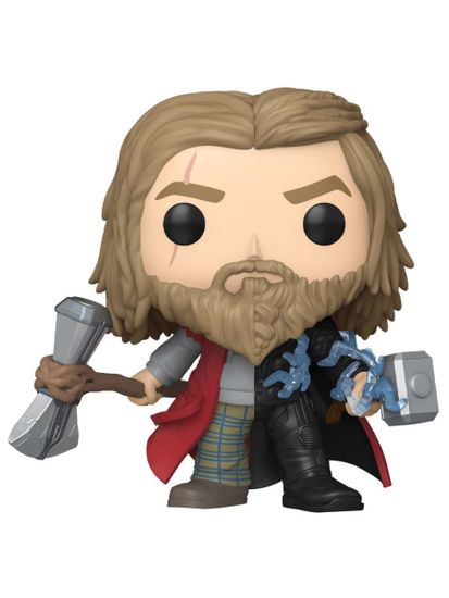 Фигурка Funko POP! Bobble Marvel Infinity Saga Split Bro Thor/Thor (Exc) (1542) 88472 / Фигурка Фанко ПОП! по мотивам вселенной "Марвел", Тор Одинсон