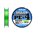 Шнур плетеный SIGLON PE 4 100M CONNECTED(5C) #4/60LB