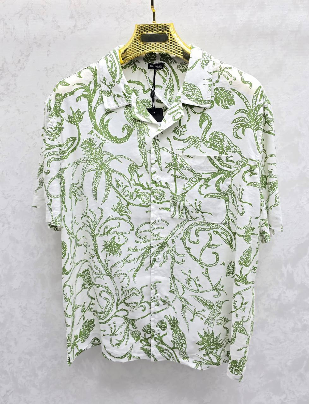 Льняная рубашка Kiton