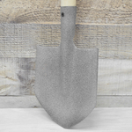 Лопата туристическая (авто) с зубчиками с черенком