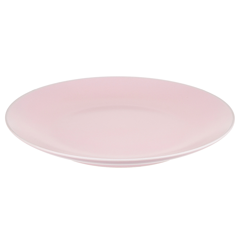 Набор обеденных тарелок simplicity, D26 см, розовые, 2 шт.