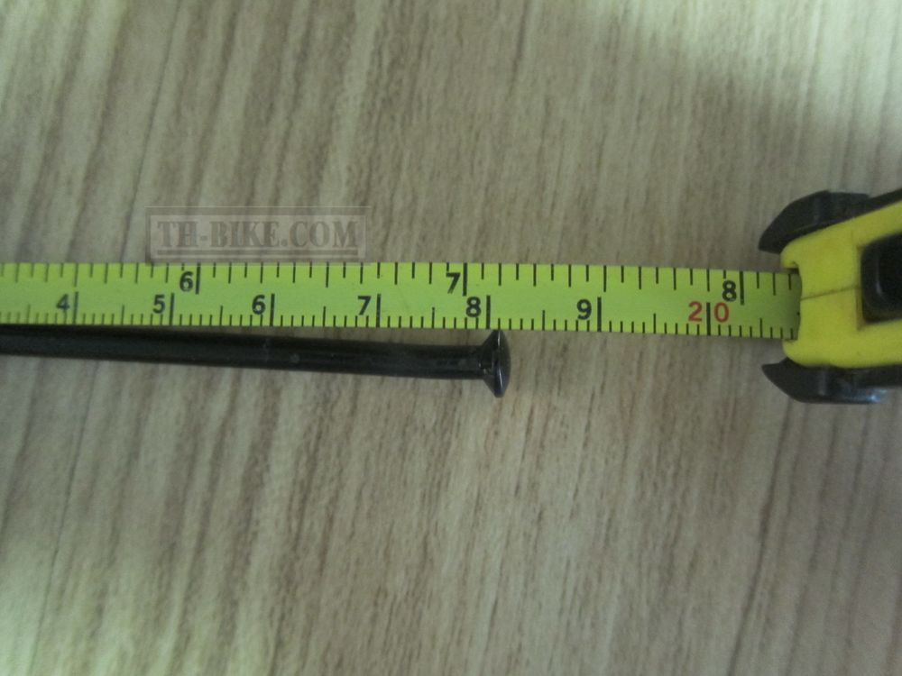 Spoke Set 9/10X172, Black-Red. For Honda CRF250L-M-Rally (for 17" rim). OSAKI. Made in Thailand. 36p set. Spokes+Nipples. th 3,5mm