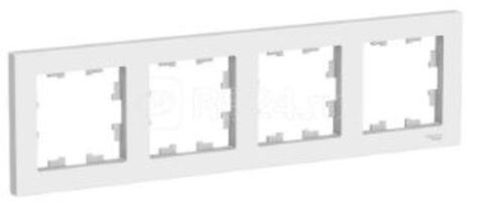 Рамка 4-м AtlasDesign универс. бел. SE ATN000104