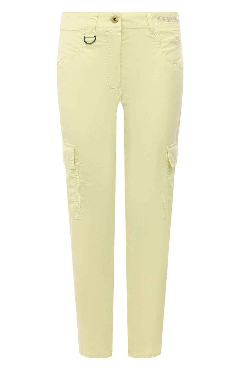 Брюки жен. карго AERONAUTICA 1535 лимонный