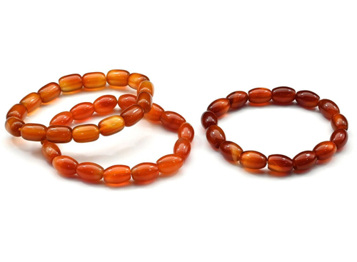 Браслет из сердолика овал 8*12 мм