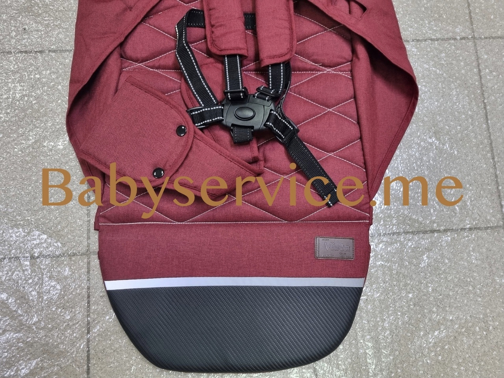 Текстиль Carrello Vista бордовый