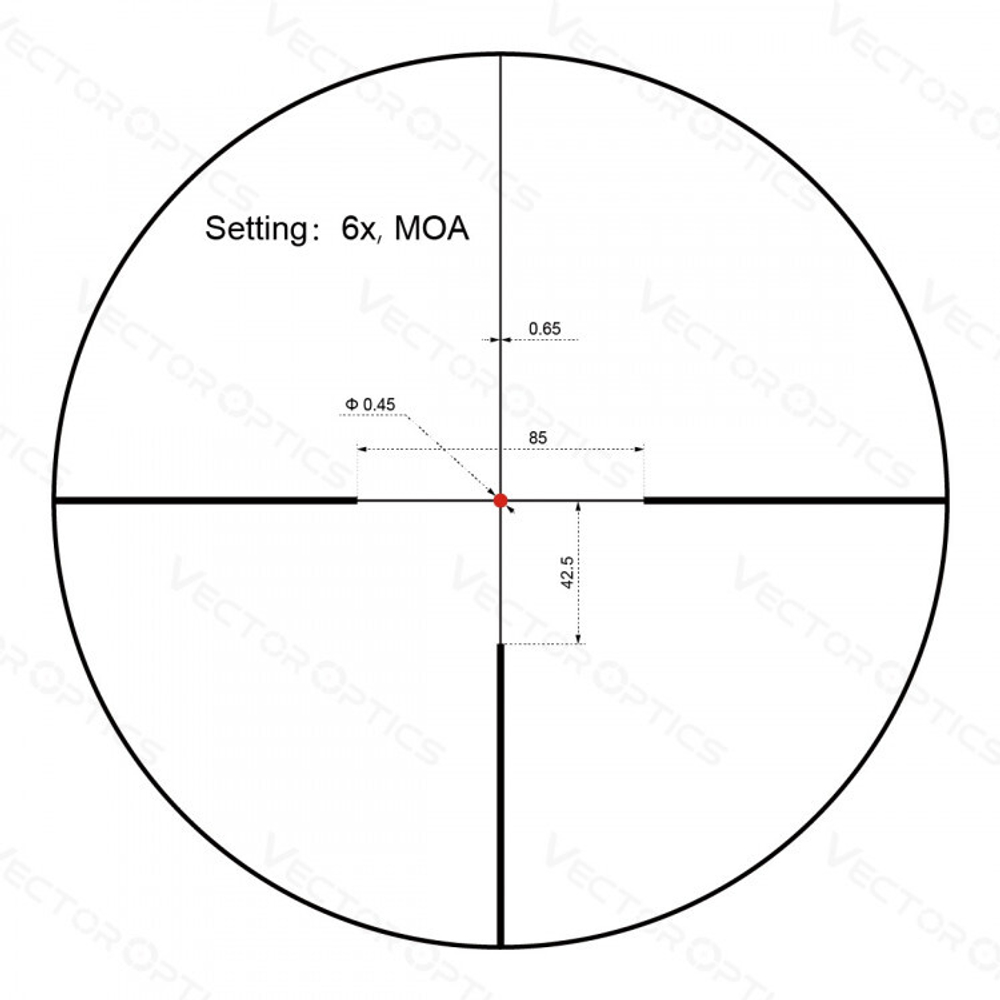 Прицел Vector Optics Constantine 1-6x24 SFP FIBER