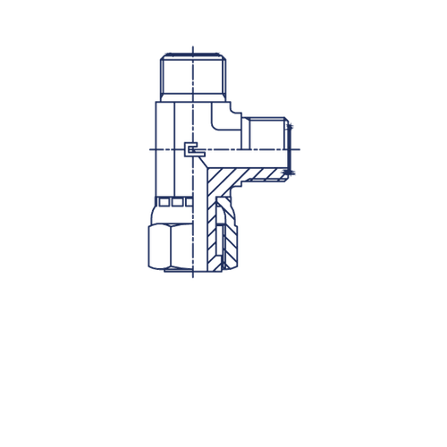 Соединение LN ORFS 1" (климп.)