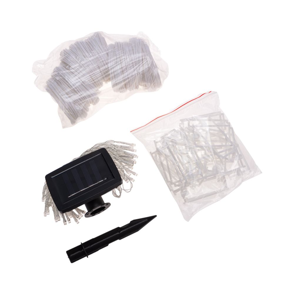 Гирлянда садовая Денг, 635см, 3000К, встроенный аккумулятор, солнечная панель, коллекция Пекин REXAN