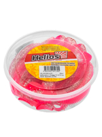 Виброхвост несъедобный Helios Shaggy 5,12/13 см Fio & Lime 20шт. (HS-18-014-N-20)