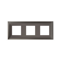 Рамка "Avanti", "Серый жемчуг", 3 поста (6 мод.)