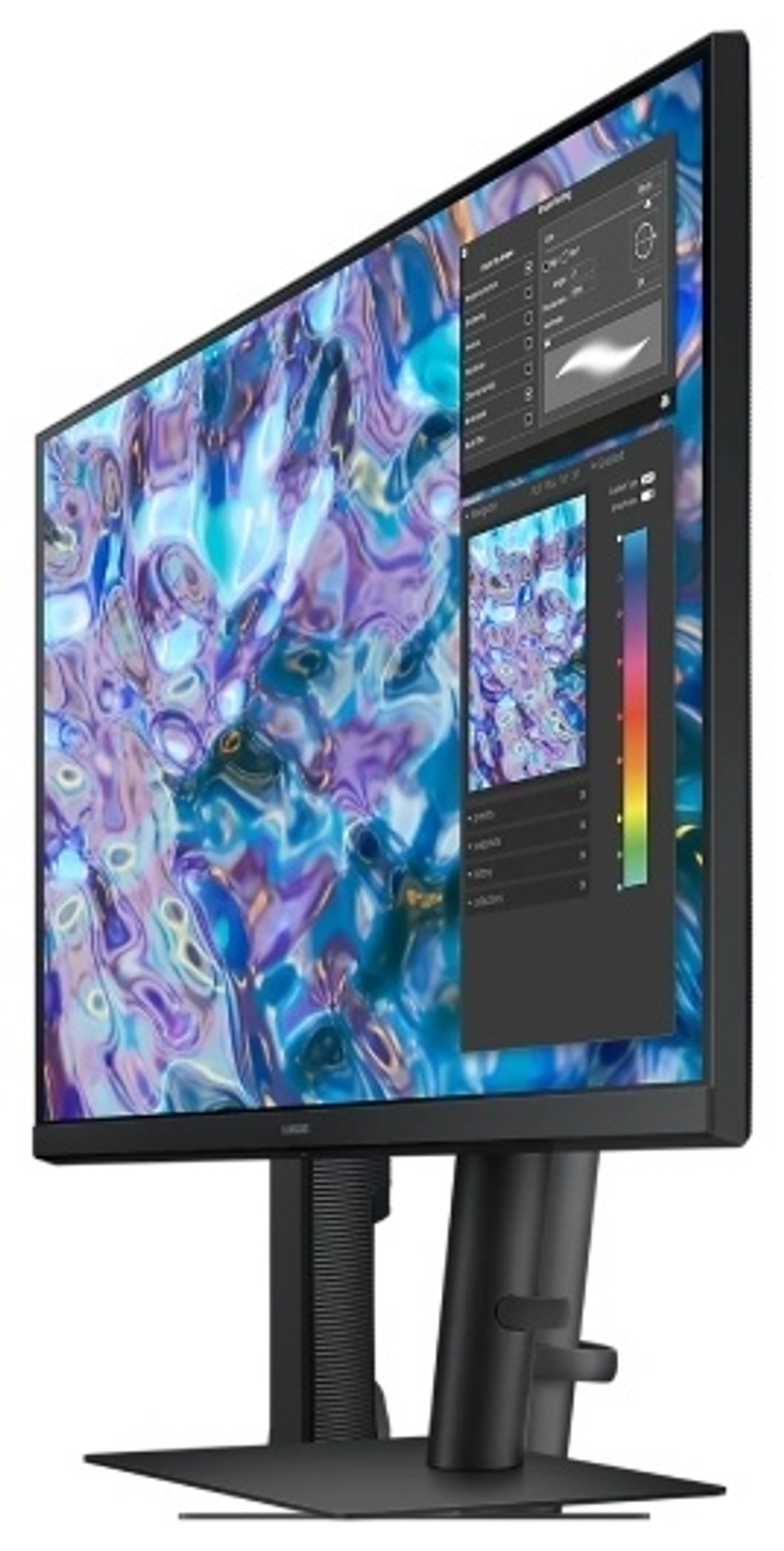 Монитор Samsung LS27B610EQIXCI черный