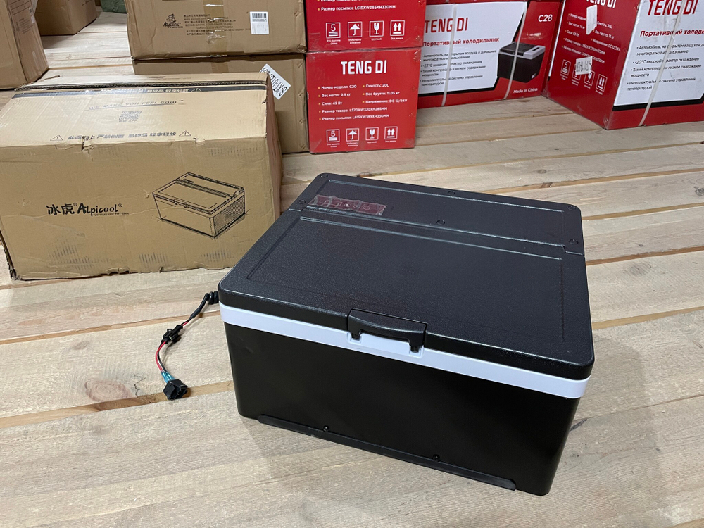 ARC22 / - Автохолодильник (22 л, с Bluetooth) компрессорный, Alpicool ARC22 (22 литра) 12-24-220В с Bluetooth (Гарантия 14 дней)