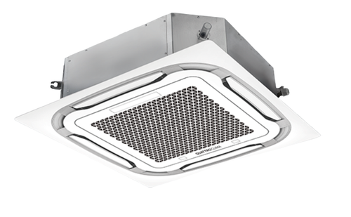 Сплит-система кондиционер кассетный Quattroclima QV-I48CG1/QN-I48UG1/QA-ICP12 на 140 м²