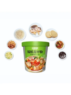 Фунчоза с овощами и моллюсками ассорти вкусов 3 шт