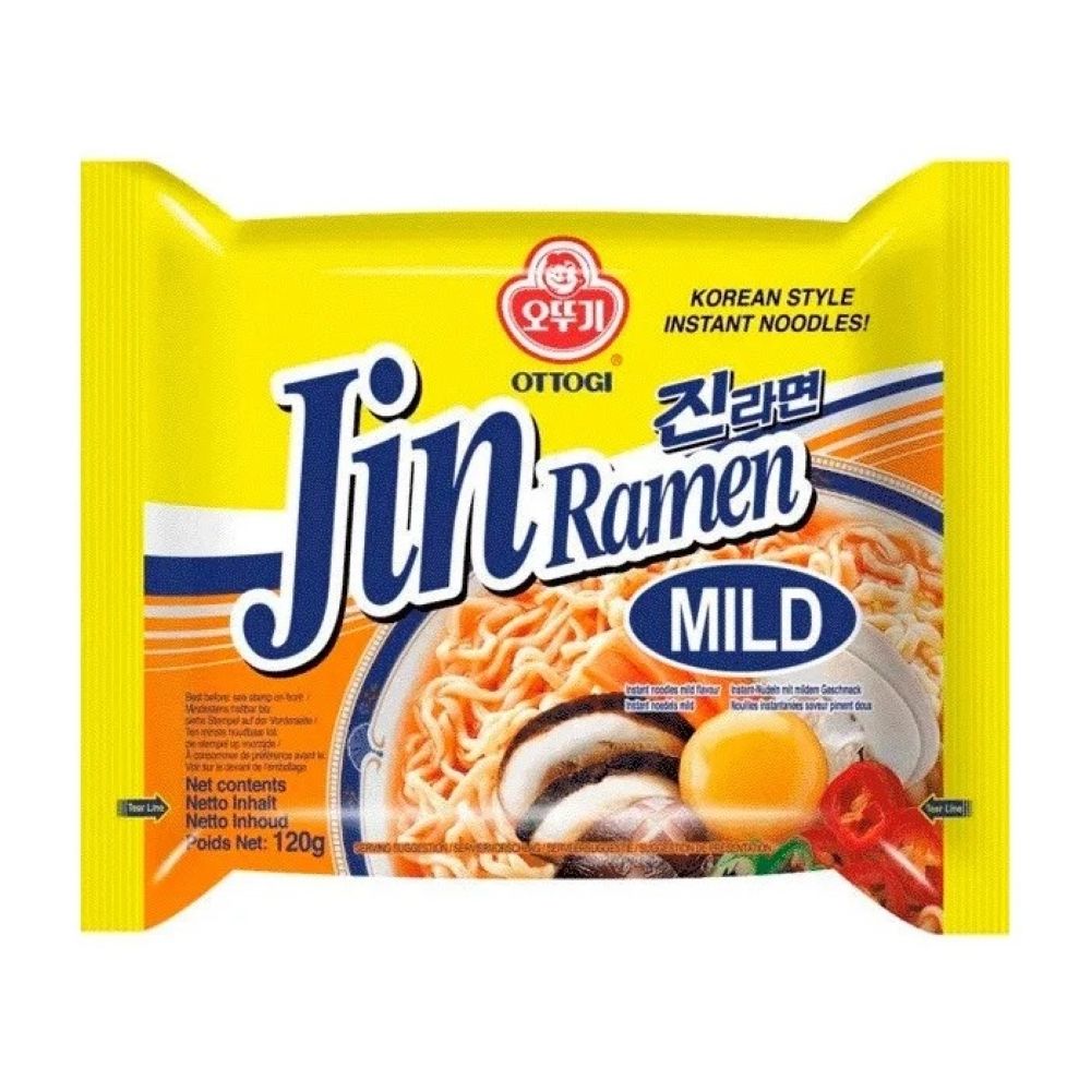 Лапша Ottogi Jin Ramen Mild 120 г