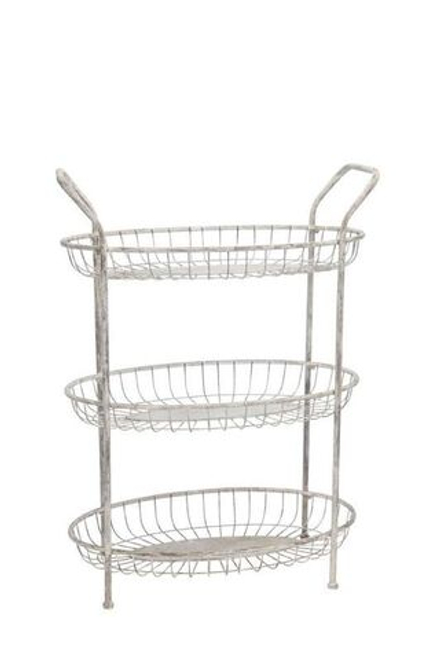 Этажерка декоративная "Британи" 61x35x83см