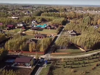 Аэросъемка «Романовского Парка». Октябрь 2018 года.