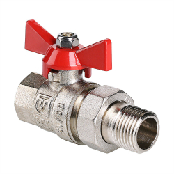 Кран шаровый VALTEC Base VT.227.N с накидной гайкой Ду 25 (1")