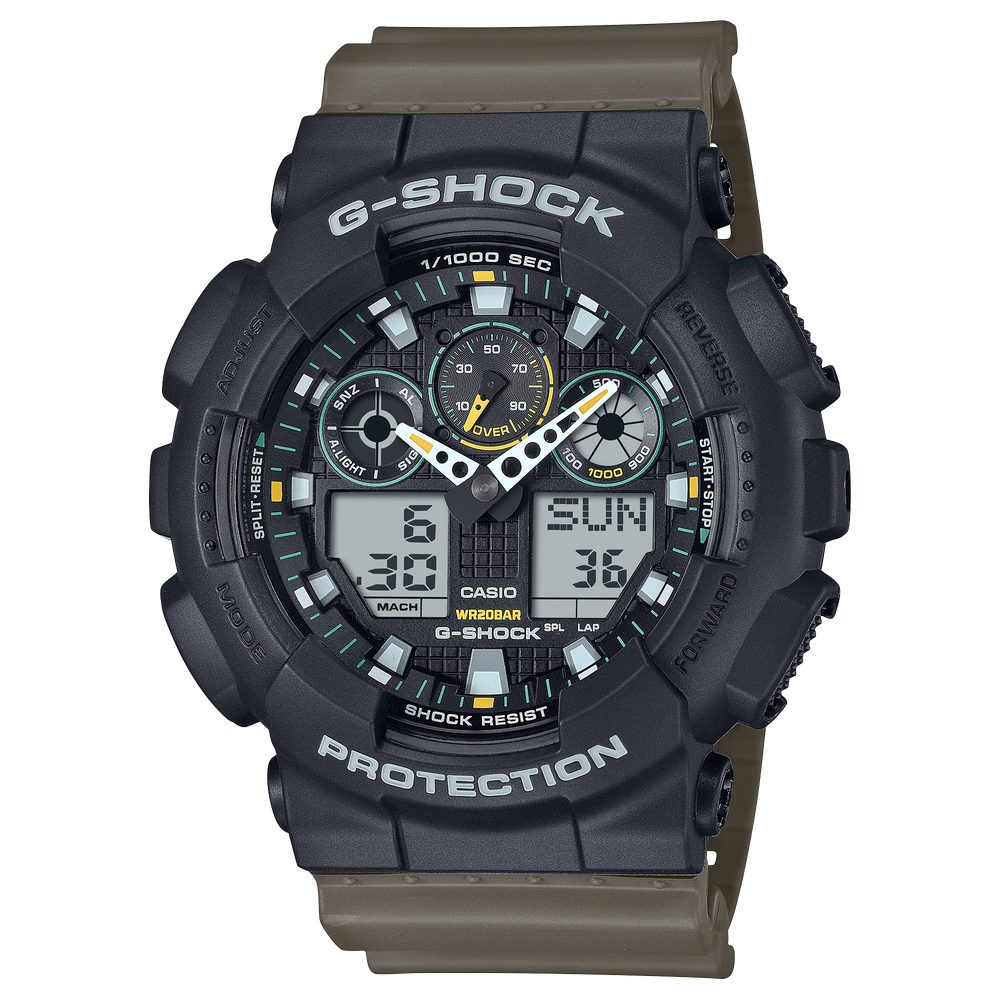 Мужские наручные часы Casio GA-100TU-1A3