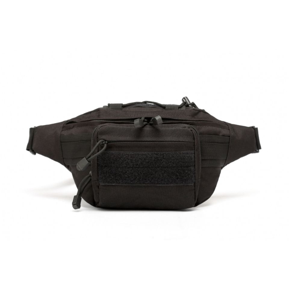 Cумка тактическая на пояс MOLLE (черная)