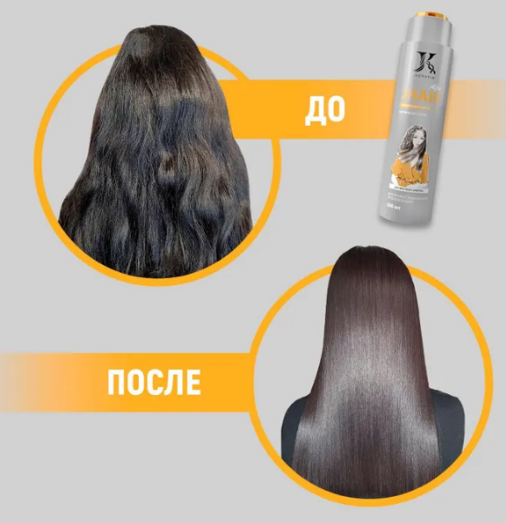 Кератин JKeratin J.Hair Afro для выпрямления жёстких кудрявых волос