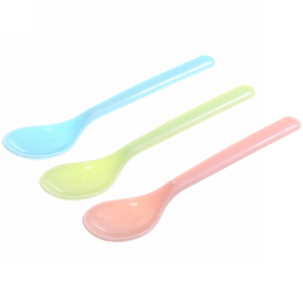 Ложка одноразовая чайная «Macaron» в наборе 12шт