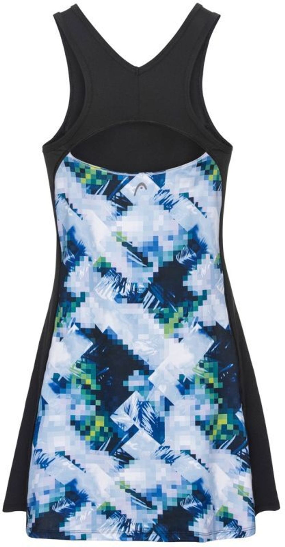 Теннисное платье Head Fiona Dress - sky blue/black