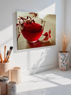 Картина на стену 40 X 50 Осенний чай
