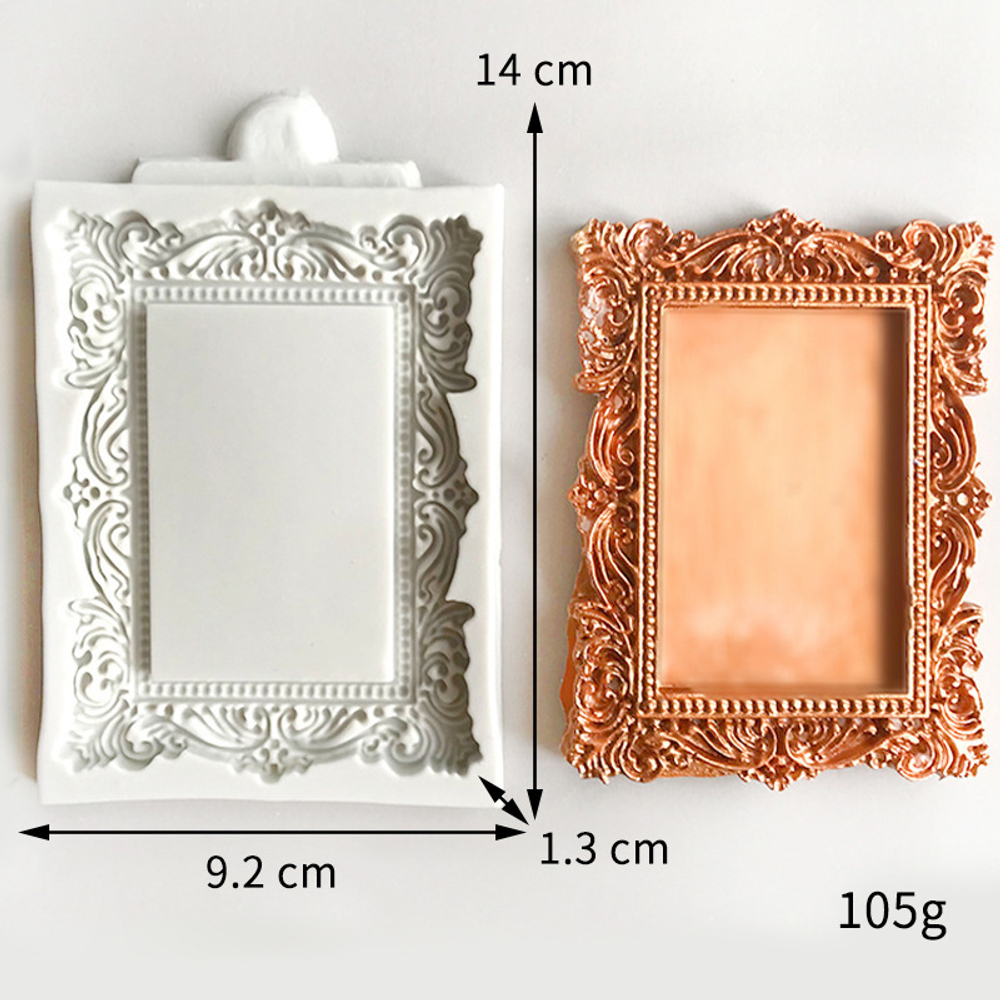 Вайнер силиконовый "Рамка прямоугольная большая"