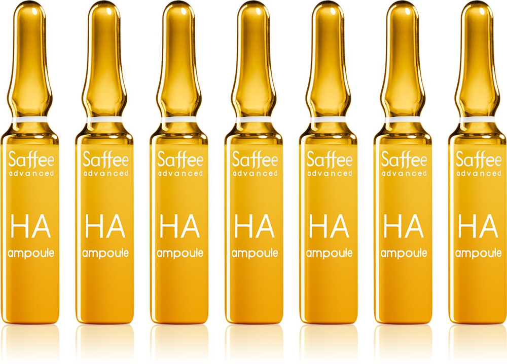 Saffee Advanced Hyaluronic Acid Ampoules - ампулы - 7-дневная интенсивная терапия с гиалуроновой кислотой /   7x2  ml  / GTIN 3760275382887