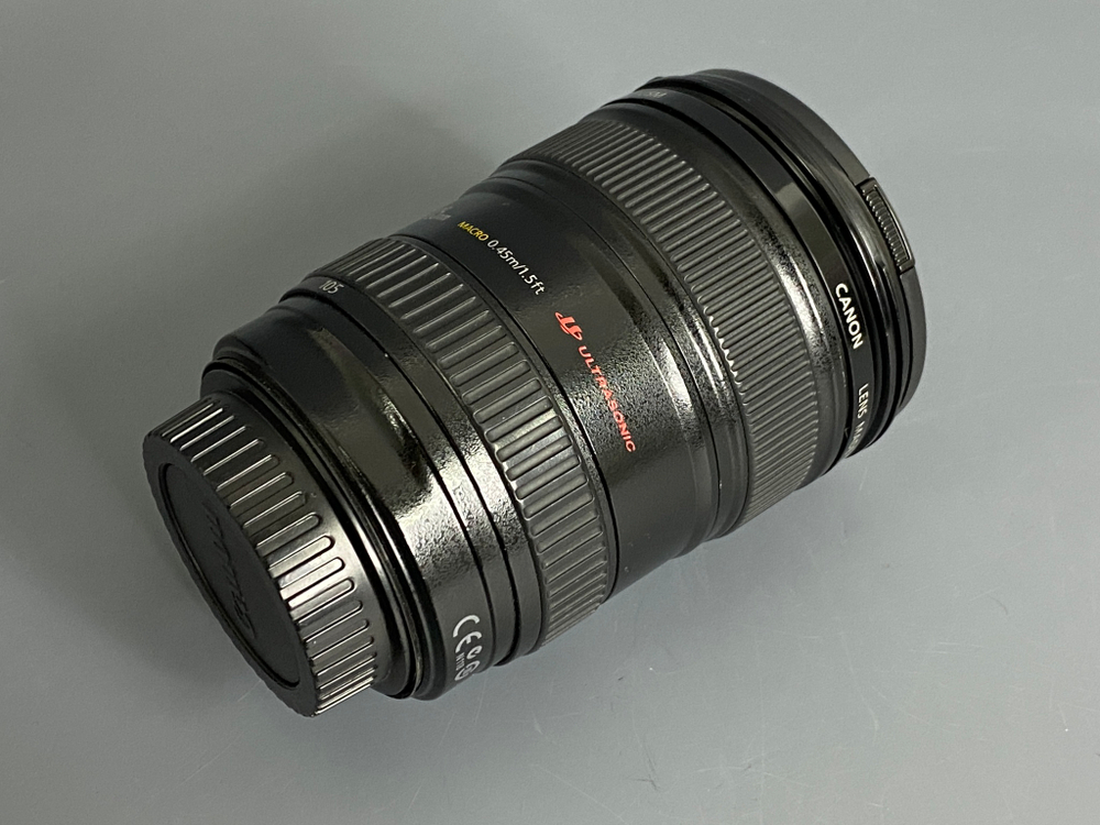 Canon 24-105mm Царапины на линзе