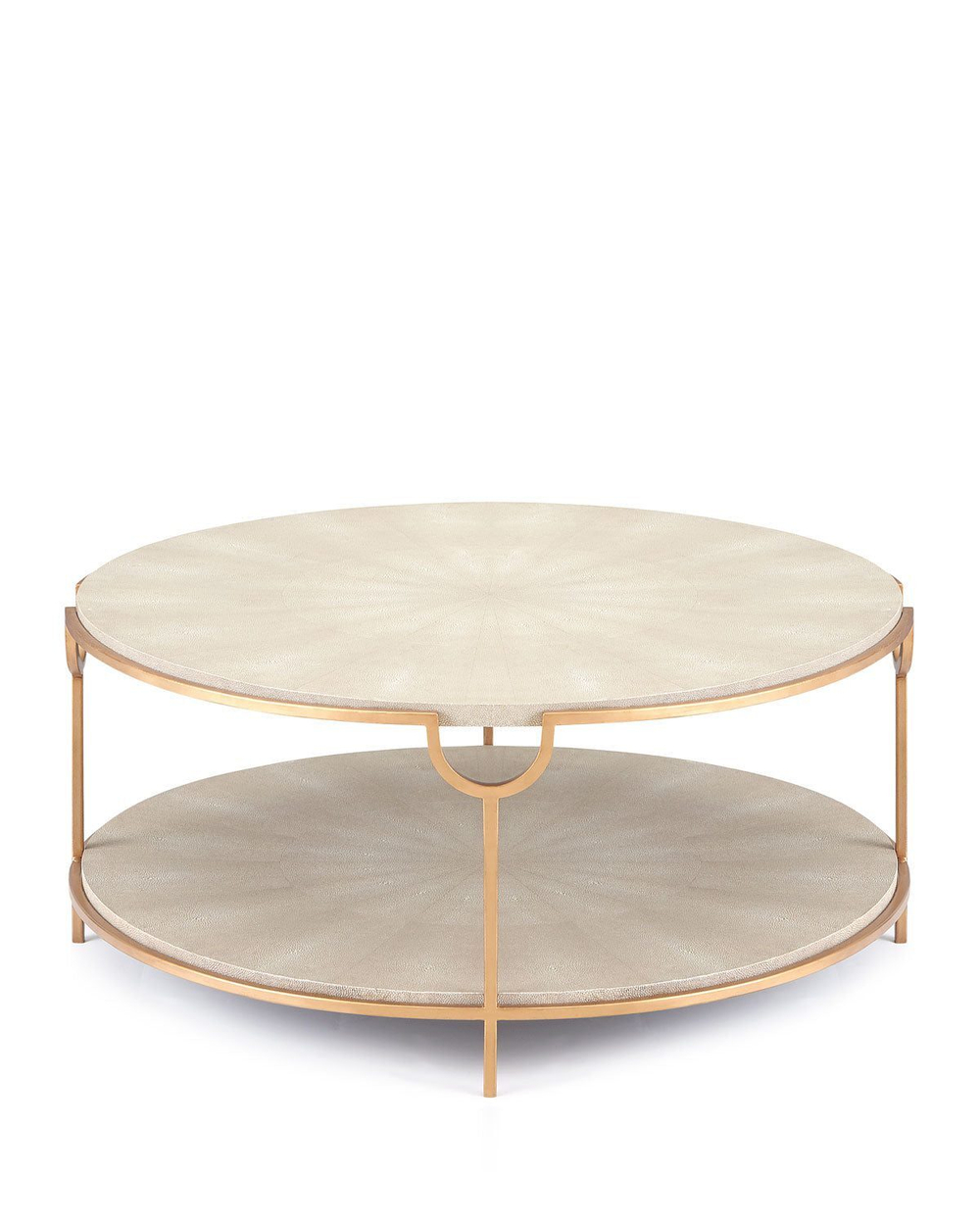 Бежевый кофейный стол “Олдем”