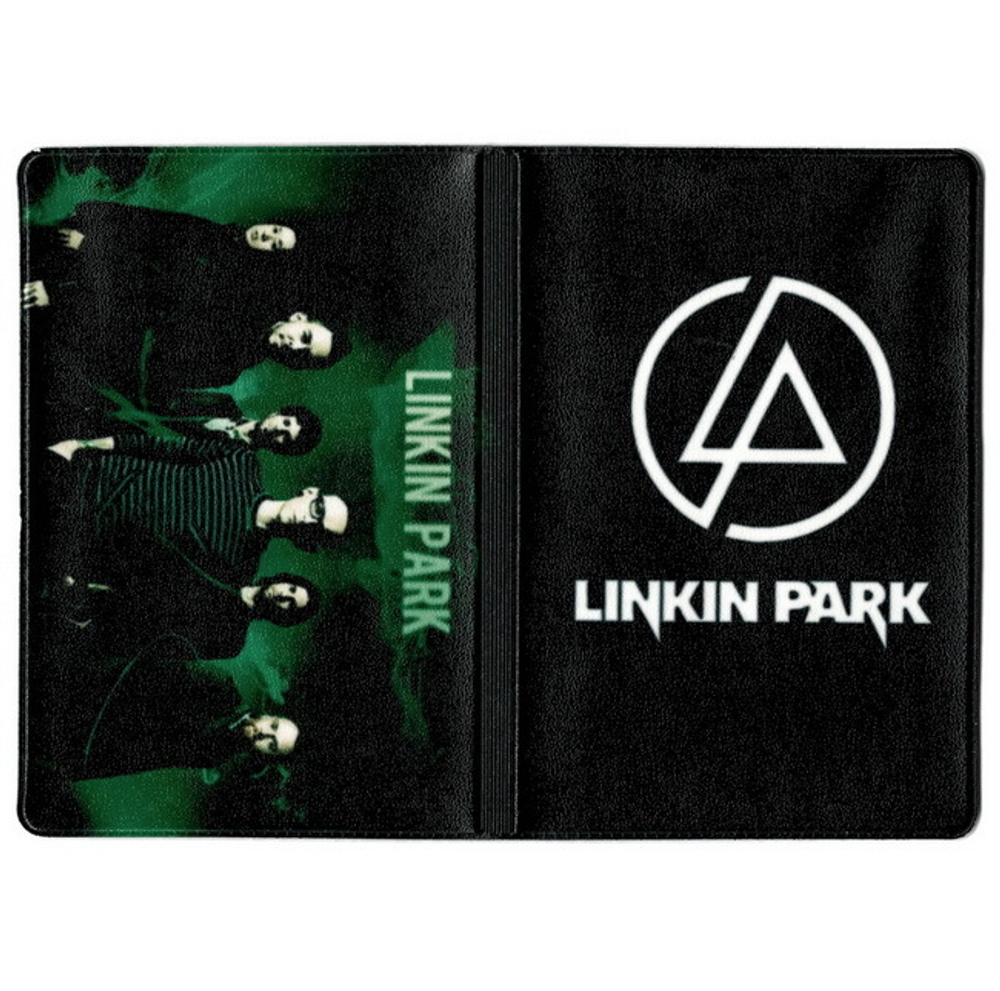 Обложка для паспорта Linkin park