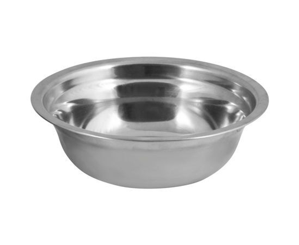 Миска 1л (0,3мм) расширен.края, нерж.сталь, зерк.полировка, d19см, h5,5см, BOWL-19, 985891 Mallony
