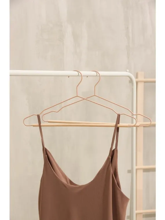 Вешалка для одежды SAVANNA Wood, 41,5×22,5×1 см, цвет розовый