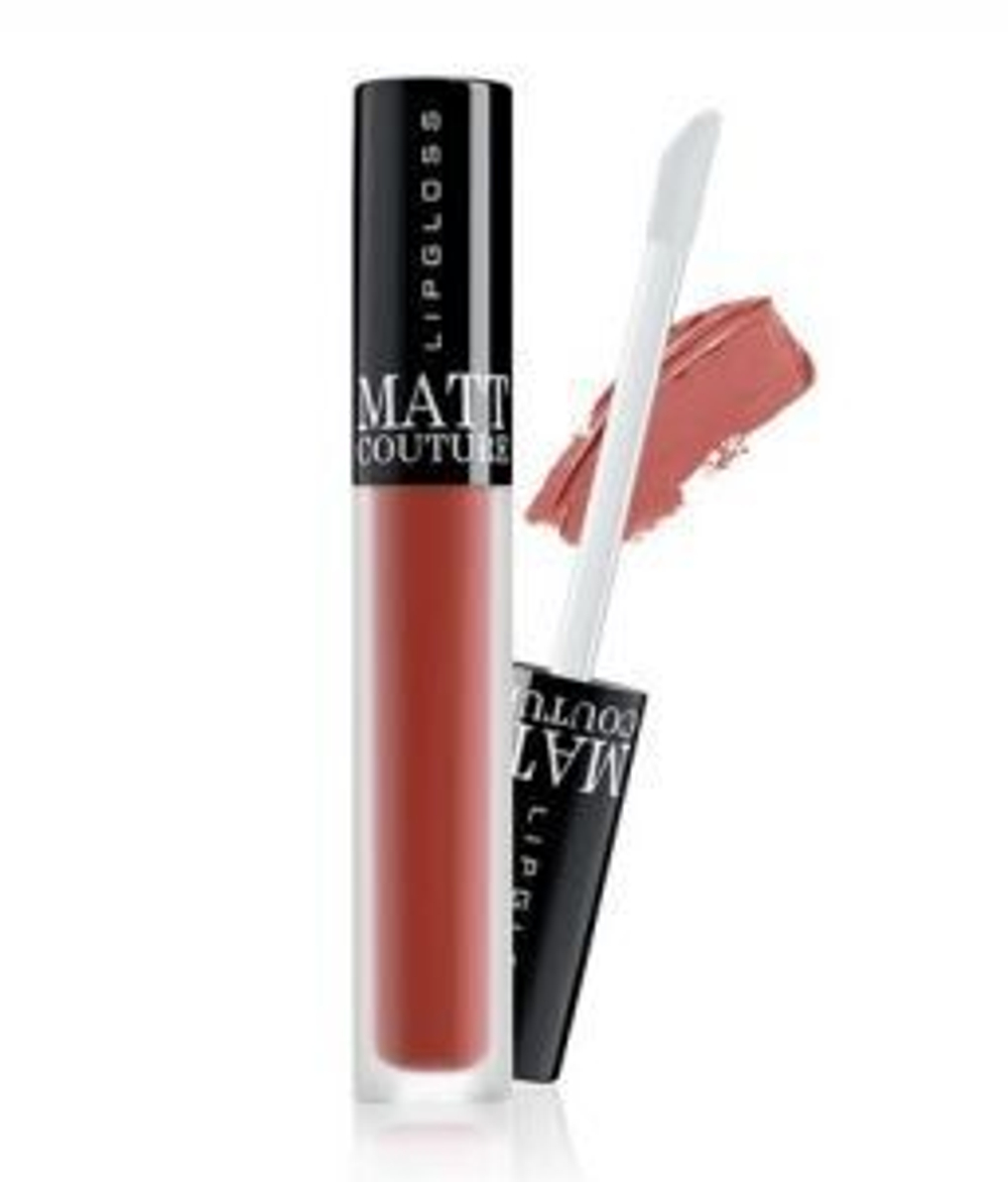 BelorDesign Блеск для губ MATT COUTURE тон 059 коричнево-лиловый