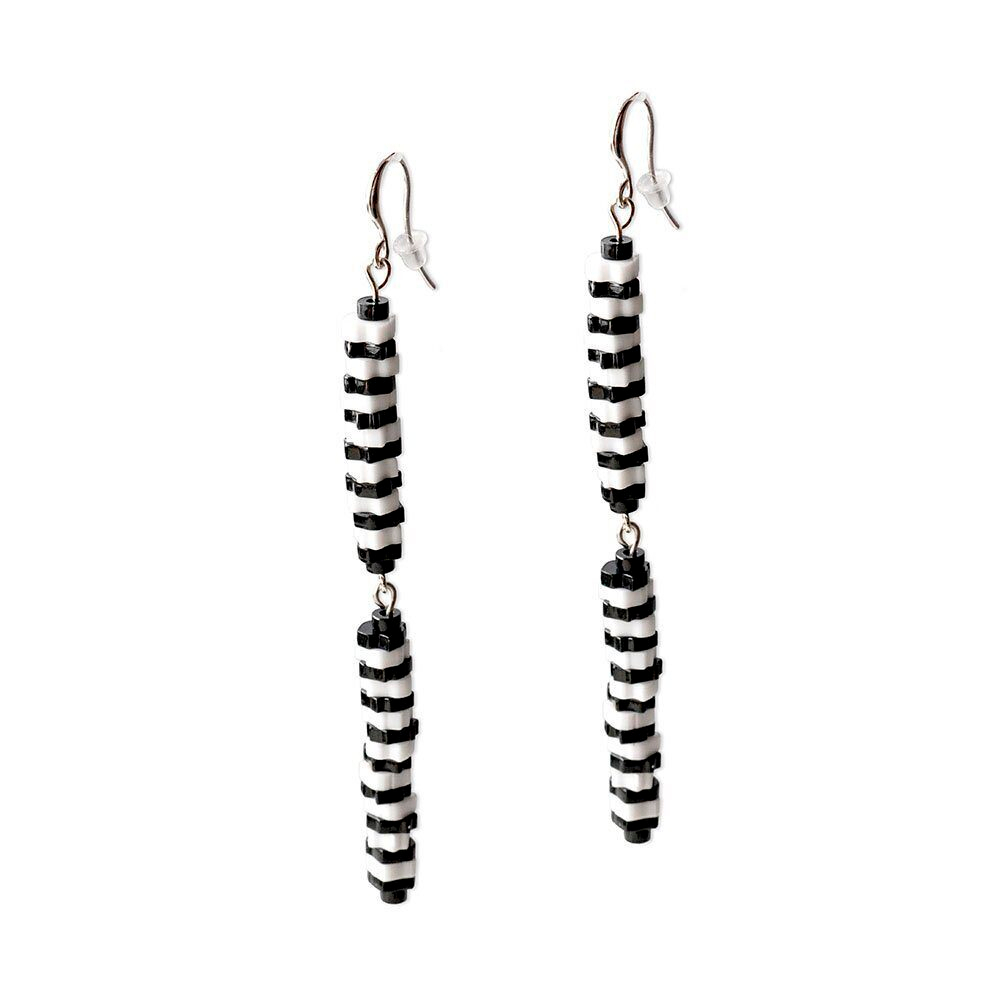 №3, earrings, Color