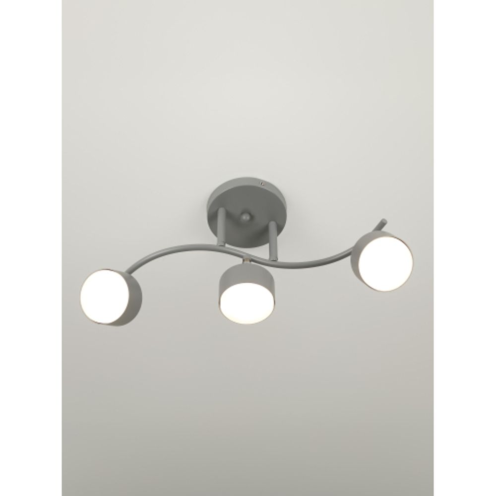 Светильник настенно-потолочный спот Rivoli   7077-703 3хGX53 15 Вт поворотный