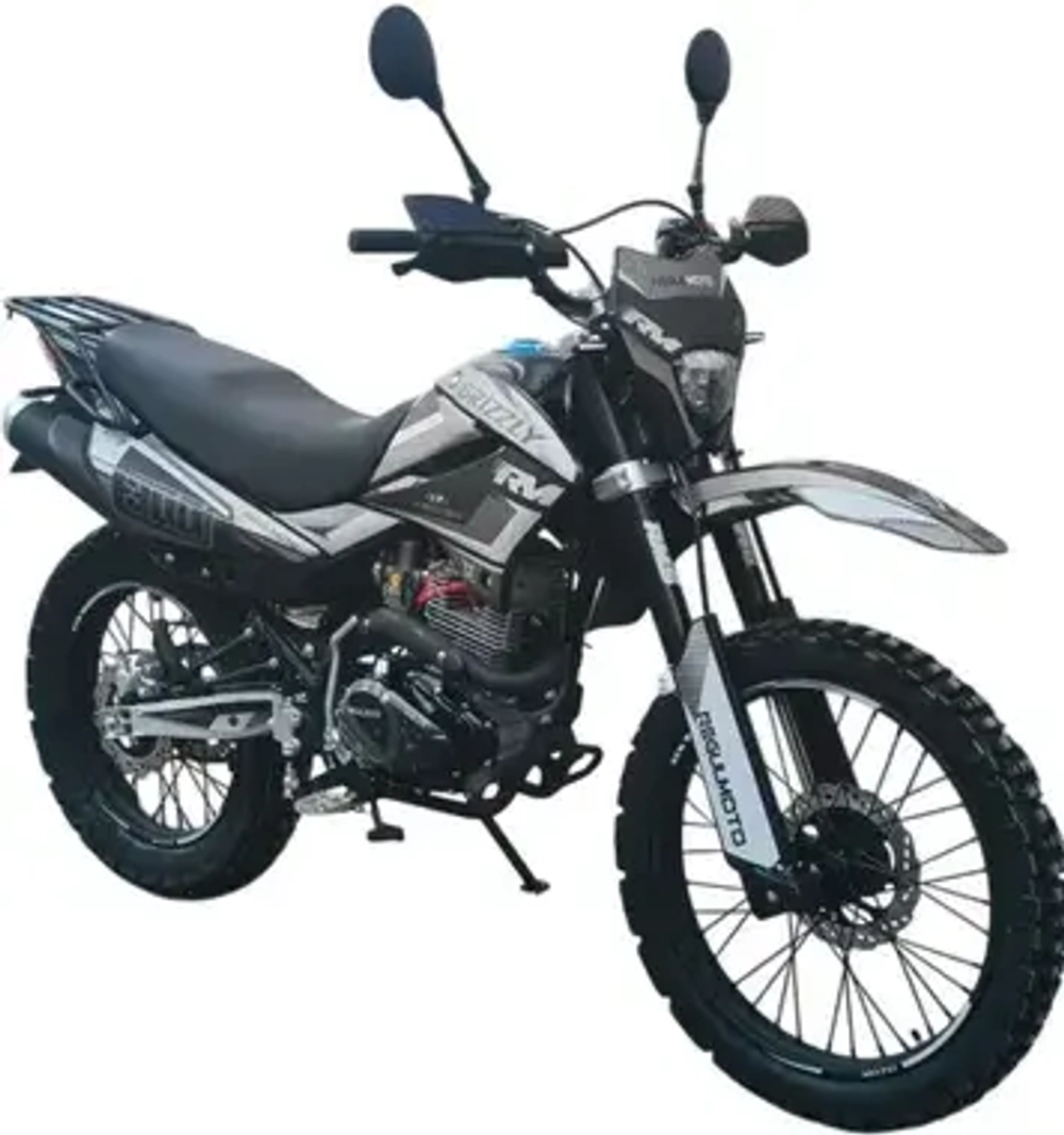 Мотоцикл Regulmoto Grizzly Черный-серый